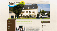 Desktop Screenshot of islekhoehe.de